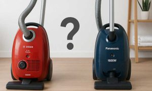 جاروبرقی پاناسونیک بهتر است یا بوش؟